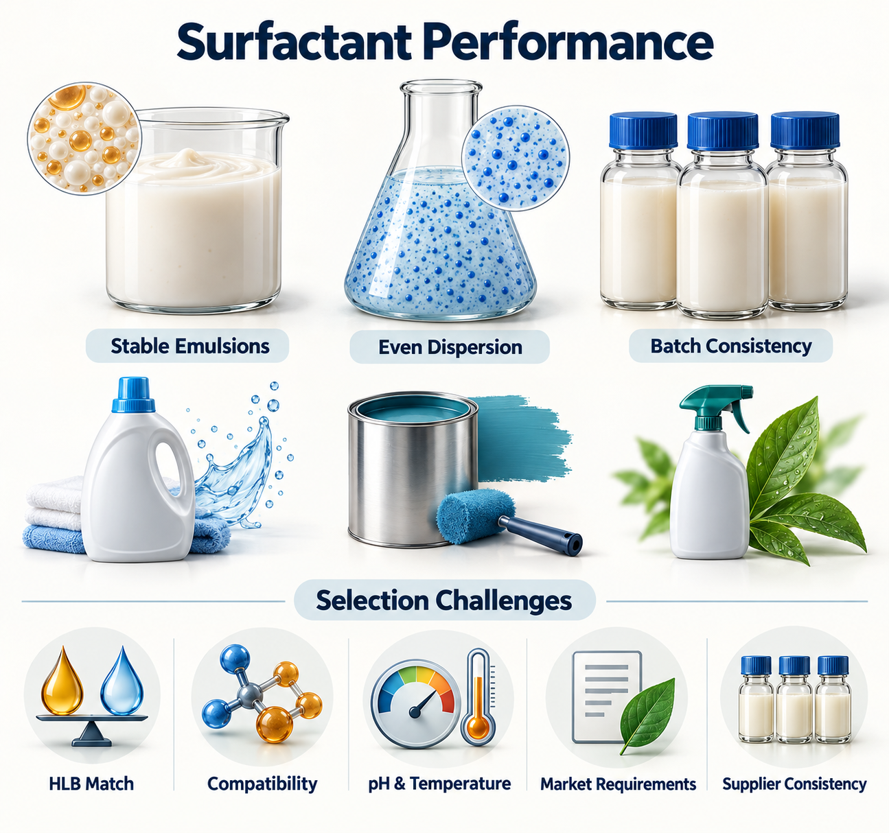 types of emulsifiers